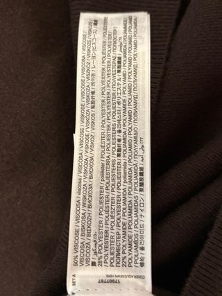 Jersey Mango Marrón