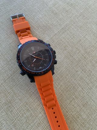 Reloj Brenatt Naranja y Negro