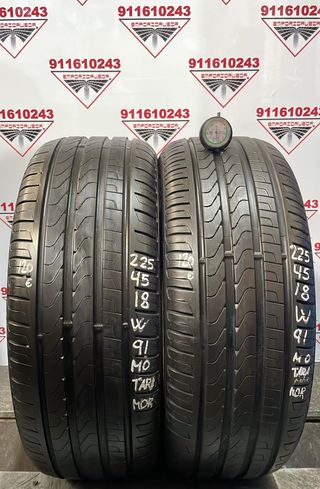 225 45 18 W PIRELLI RUEDA AL 90% VIDA UTIL