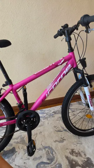 Bicicleta Montaña Licorne 24 Rosa