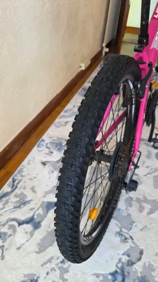 Bicicleta Montaña Licorne 24 Rosa