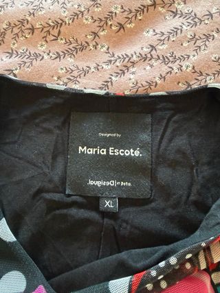 Vestido Desigual, estampado floral y lunares