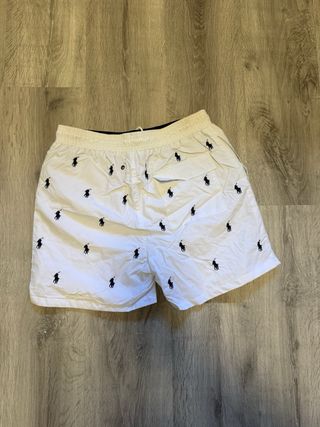 Bañador Polo Ralph Lauren Blanco Estampado