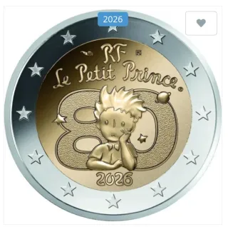 Coincard Le Petit Prince - França 2026