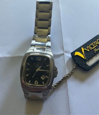 Reloj Viceroy Esfera Negra Acero