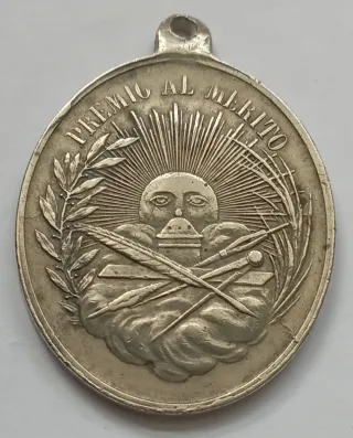 Medalla Premio al Mérito Época Franquista