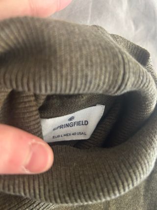 Jersey Springfield Cuello Alto Talla L