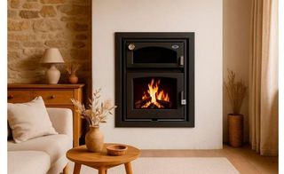 Estufa de leña insertable 10Kw Nueva AST1009