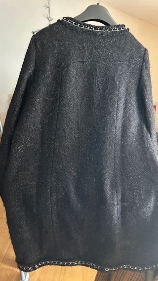 Cappottino lurex con gancetti