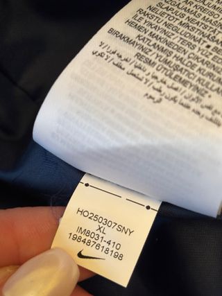 Pantalón chándal Nike azul marino Talla XL