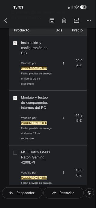 Torre PC Gaming Negra