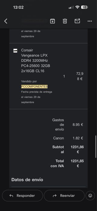 Torre PC Gaming Negra