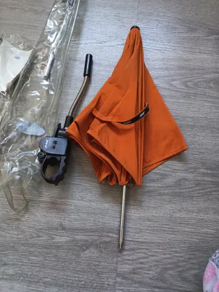 Sombrilla para cochecito naranja