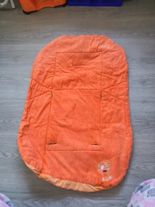 Sombrilla para cochecito naranja