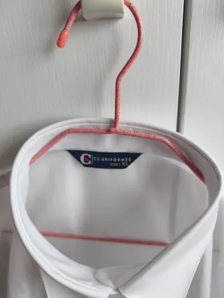 Camisas blancas CS Uniformes (2 unidades)