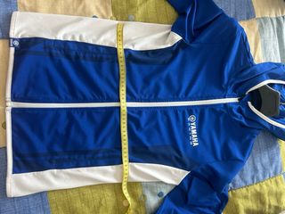Sudadera Yamaha Racing Oficial Azul y Blanca