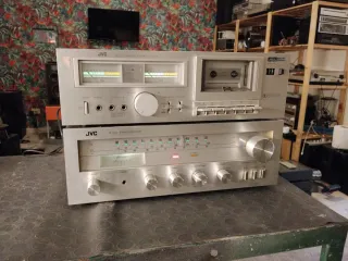 Amplificatore e Deck JVC