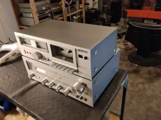 Amplificatore e Deck JVC