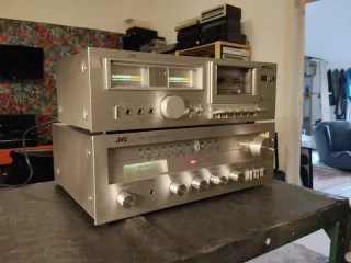 Amplificatore e Deck JVC