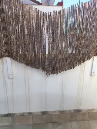 Unos 18 metros de cañizo