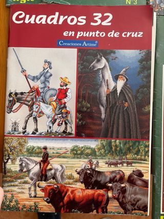 Lote revistas punto de cruz