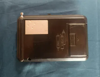 Radio Portatile Vintage CAT Music 74 AM/FM Anni 80