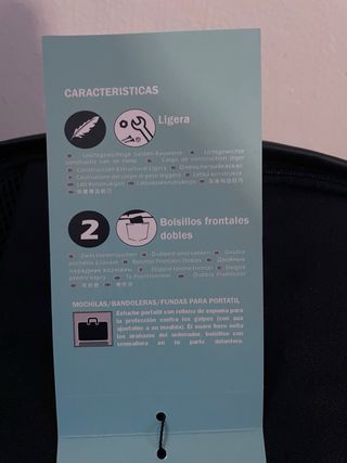 Mochila Ocean's Wave Antirrobo Negra