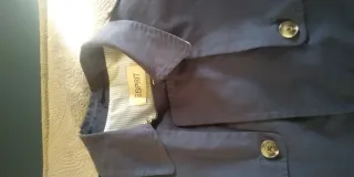 Gabardina corta mujer El Corte Inglés azul