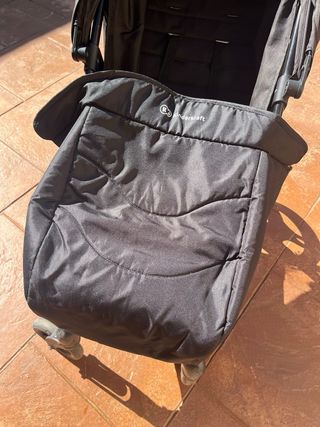 Sillita de paseo negra KINDERKRAFT