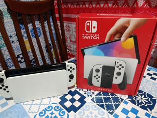 Nintendo Switch OLED Blanca