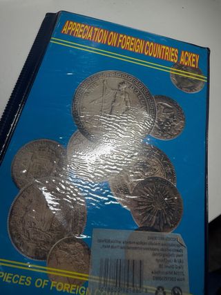 Album Monete Argento Placcato