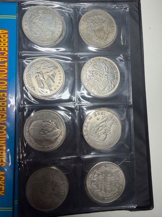 Album Monete Argento Placcato