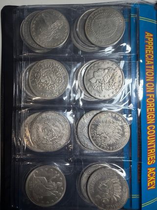 Album Monete Argento Placcato