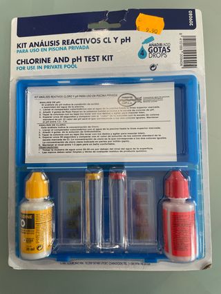 Kit Análisis Cloro y pH Piscinas