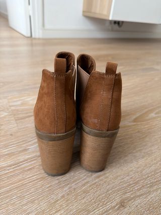 Botines Camel Elásticos Cómodos