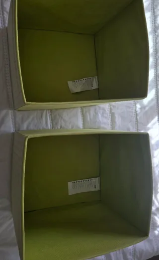 Organizadores de tela Ikea x2