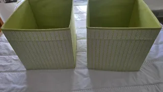 Organizadores de tela Ikea x2