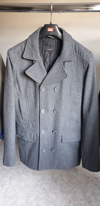 Abrigo Zara hombre gris. Talla M.