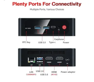 Mini PC Beelink SER5 MAX - Ryzen 7 6800U