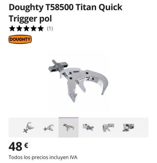 Garra Iluminación Profesional Doughty