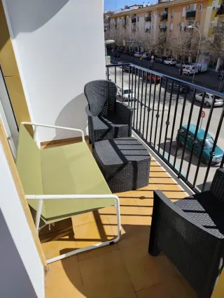 Conjunto terraza: 2 sillas y mesa