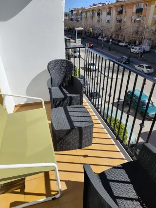 Conjunto terraza: 2 sillas y mesa