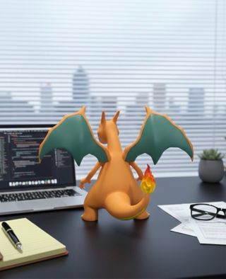 Figura de Colección Charizard - Acabado Premium