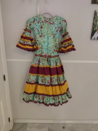 Traje de flamenca niña de 5 a 6 años