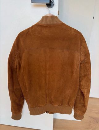 Chaqueta Balibaris Paolo Cuero Marrón