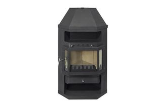 Estufa de leña  esquina 10.6Kw Nueva AST1005