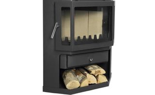 Estufa de leña  esquina 10.6Kw Nueva AST1005