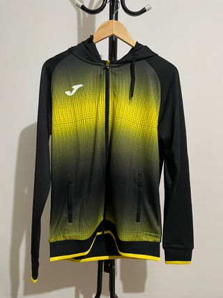 Sudadera Joma Tiger V Negro Amarillo Talla S