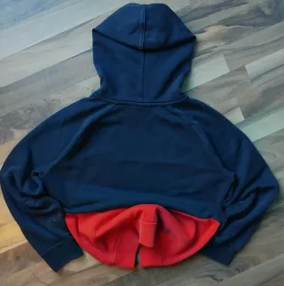 Nike Air Hoodie Sudadera Capucha Color Block Azul