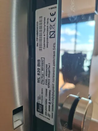 Marco Microondas Teka Negro/Acero